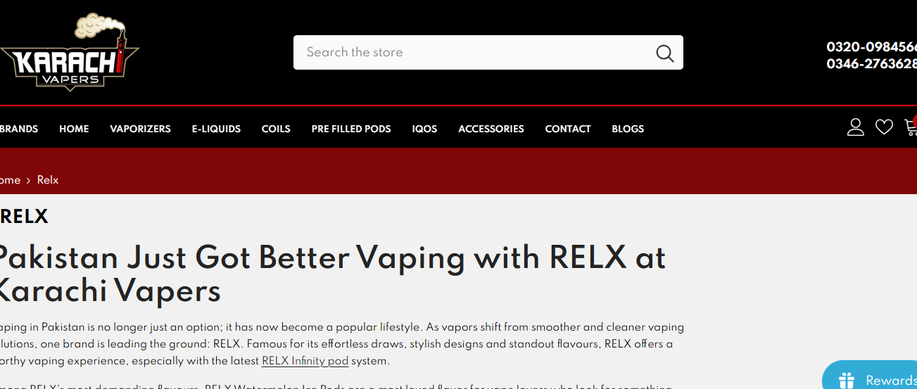 Relx Pods in Pakistan: A Complete Guide for New and Experienced Vapers