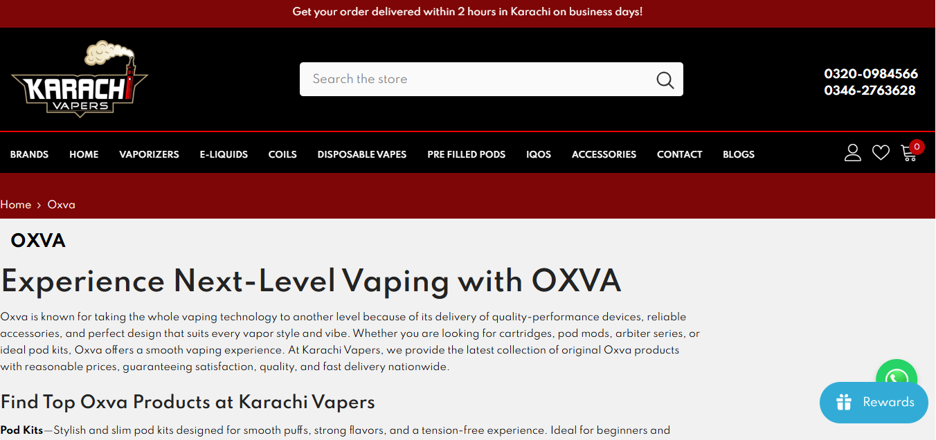 Exploring the OXVA Pod Price in Pakistan: A Deep Dive into Quality and Affordability