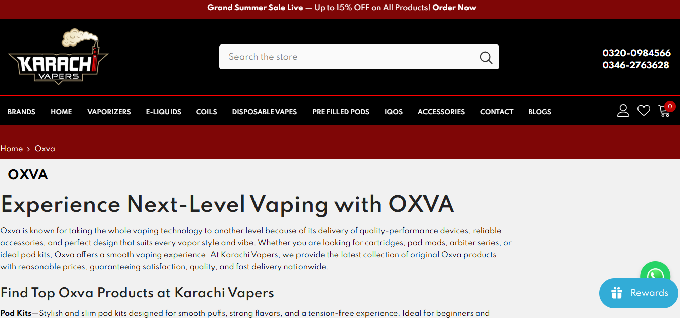 Discover the Updated Oxwa Pod Price in Pakistan for 2025